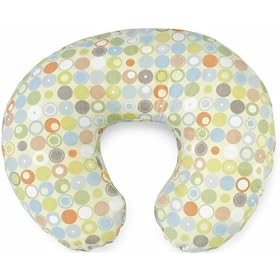Chicco Boppy Pillow with Cotton Slipcover (Lots of Dots)