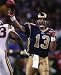 KURT WARNER ST. LOUIS RAMS 8X10 SPORTS ACTION PHOTO (A)