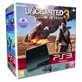 Console PS3 320 Go noire + Uncharted 3 : l'illusion de Drake