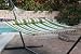 Smart Solar 51325-RGRN Santorini Premium Reversible Hammock - Green/Stripe