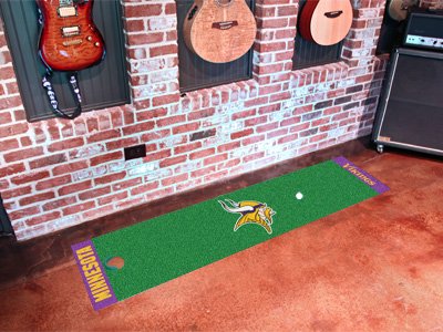 Minnesota Vikings NFL Putting Green Runner 18