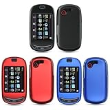 iNcido Brand Samsung Gravity T T669 Combo Rubber Feel Blue Protective Case  ....