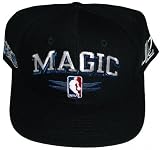 Orlando Magic Black NBA Plastic Snapback Adjustable Snap Back Hat / Cap