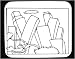 Mouse Pad with San Francisco, buildings, black and white, skyscrapers, construction, structures, bending, cityscape, California, architecture