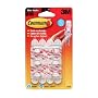 6 x Mini Hooks with 3M Command(tm) Adhesive Strips