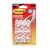 6 x Mini Hooks with 3M Command(tm) Adhesive Strips