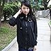 Ainiel Unisex Long Sleeve Zip -up Hoodie with Two Side Pockets
