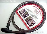 Heavy Duty 6 Foot Motorcycle Cable Lock With 2 Keys