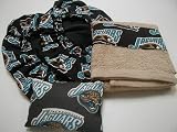 Jacksonville Jaguars Fabric Shoe Cover Rosin Bag Towel Set