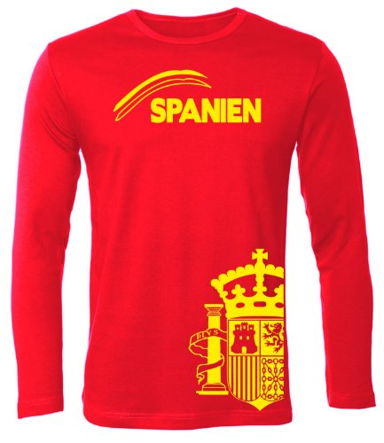 FUSSBALL WM 2014 – SPANIEN FANSHIRT 3207(HL-R) Gr. XXL