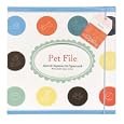 PET DOCUMENT FILE ORGANISER Gift Idea for Pampered Pets Pet Lover'