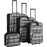Rockland Luggage 4 Piece Expandable Luggage Set