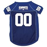 New York Giants NFL blue pet dog jersey XS 4-9lbs