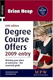 Degree Course Offers 2009 Entry
