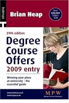 Degree Course Offers 2009 Entry