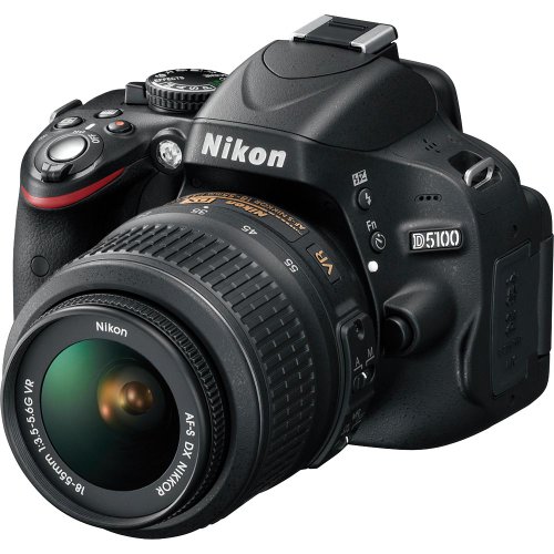 Nikon D5100 16.2MP CMOS Digital SLR Camera with 18-55mm f/3.5-5.6 AF-S DX VR Nikkor Zoom Lens