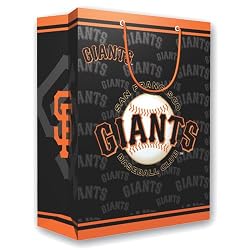 San Francisco Giants MLB Medium Gift Bag (9.75 Tall) by Pro Specialties Group