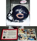 Mike Singletary Signed Bears Mini Helmet w/HOF'98