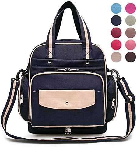 Baby Diaper Bag For Baby Girls And Boys Multifunction Weekender Tote Large Capacity Waterproof Diaper Backpack Mummy Bag Many Color To Choose By Babybag (Deep Blue)