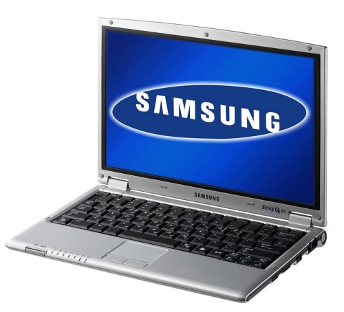 Samsung Q30plus-1200 Silver-Edition 12,1 Zoll WXGA Notebook + hochl. Akku (Intel Centrino 1.2 GHz, 512 MB RAM, 60 GB HDD, ext. DL DVD+/-RW/DVD-RAM XP Prof)