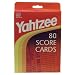 Yahtzee Score Pad