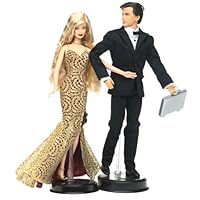 Barbie Loves Pop Culture: James Bond 007 Ken and Barbie Gift Set