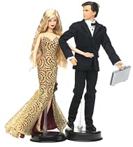 Barbie Loves Pop Culture: James Bond 007 Ken and Barbie Gift Set