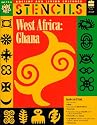 Stencils West Africa Ghana: Ancient & Living Cultures Series: Grades 3+: Teacher Resource (Ancient and Living Cultures)