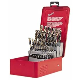Milwaukee 48-89-0015 21 Piece 1 16-Inch to 3 8-Inch Twist Drill Bit Assortment in Metal... by Milwaukee
