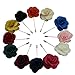Argositment Wedding Boutonniere for Men Handmade Lapel Pin Flower