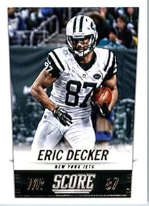 2014 Score Football Card #152 Eric Decker - New York Jets
