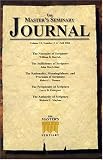 Masters Seminary Journal
