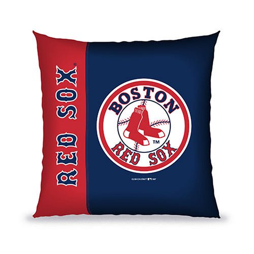 Buy Biederlack Boston Red Sox Vertical Stitch Pillow by Biederlack