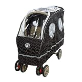 Warm As A Lamb Tandem Stroller Coat Cover - Black