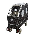 Warm As A Lamb Tandem Stroller Coat Cover - Black