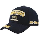 Twins Enterprise Michigan Wolverines Navy Blue 11-Time Football National Champions Adjustable Hat