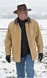 Men's Country Gentleman Leather Coat