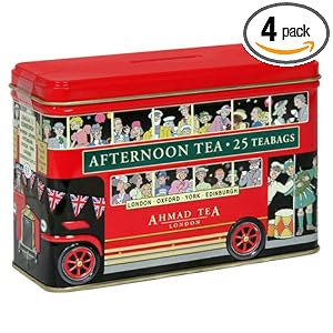 .Ahmad London Bus Tin, English Afternoon Tea