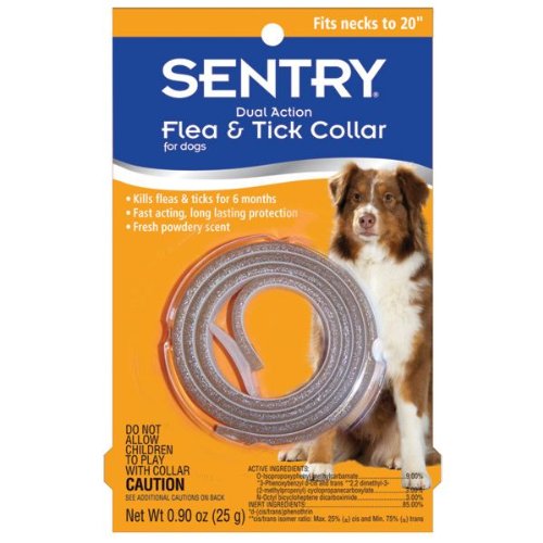 Sentry Dual Action Flea & Tick Collars for Dogs
