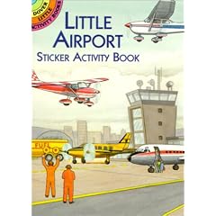 Little Airport Sticker Activity Book