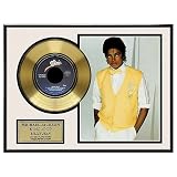 Michael Jackson Billie Jean Framed Gold Record
