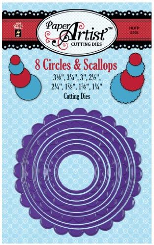 Paper Artist Cutting Die-Circles & Scallops