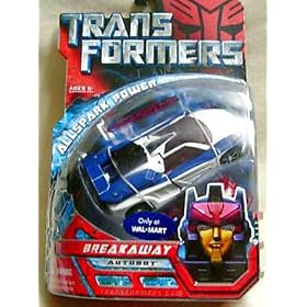 Transformers Allspark Power Series Deluxe Class 6 Inch Tall Robot Action Figure - Autobot Breakaway with Grenade Rifle and Firing Projectile