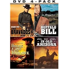 Western Four-Pack (The Bravados / Buffalo Bill / Drums Along the Mohawk / In Old Arizona)