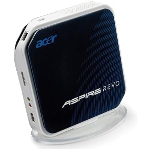 Acer Aspire R3600 Revo Nettop (Intel Atom N230 1.6GHz, 2GB RAM, 160GB HDD, Nvidia Ion, Vista Home Premium)
