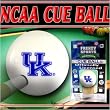 Kentucky Wildcats Officially Licensed Billiards Cue Ball by Frenzy Sports