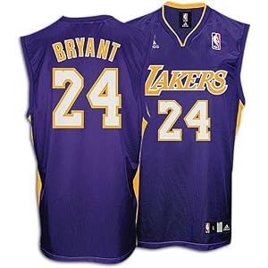Kobe Bryant Youth Jersey: adidas Purple Replica #24 Los Angeles Lakers Jersey