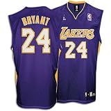 Kobe Bryant Purple adidas NBA Replica Los Angeles Lakers Youth Jersey - Large (14-16)