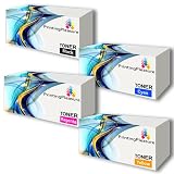 FREE DELIVERY - HP CE310A-CE313A High capacity ONE SET Remanufactured toner cartridge for Colour LaserJet CP1025, CP1025nw, M175a, M175nw, LaserJet Pro 100, TopShot Laserjet Pro M275 by Printing Pleasure PP PREMIUM