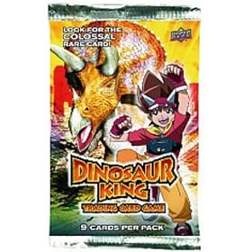  Dinosaur King Trading Card Game Booster Pack